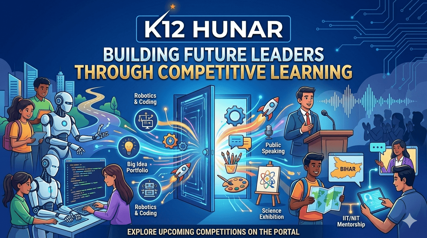 Beyond Exams: Building Confidence through Robotics, Coding, and Public Speaking Competitions